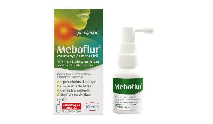 Meboflur cseresznye és menta ízű 16,2 mg/ml
