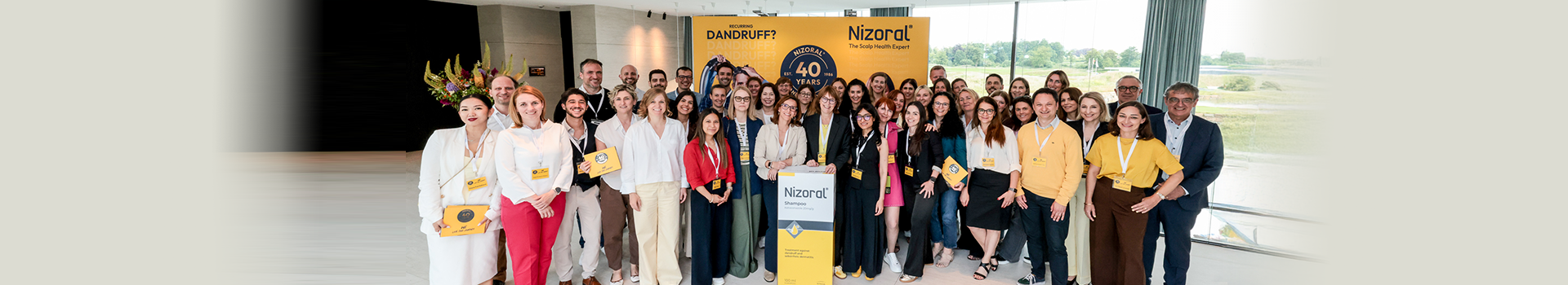 Nizoral wird 40: Wir feiern eine bemerkenswerte Markengeschichte