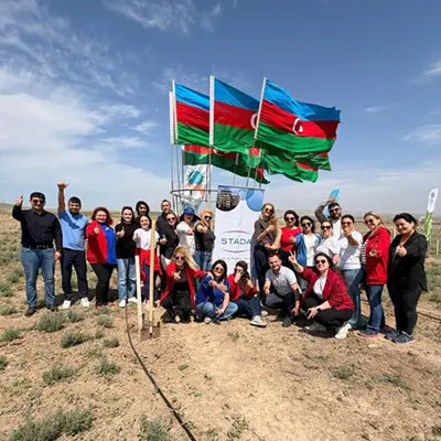 STADA Azerbaijan supports a greener future: Annual ESG tree-planting initiative for sustainability