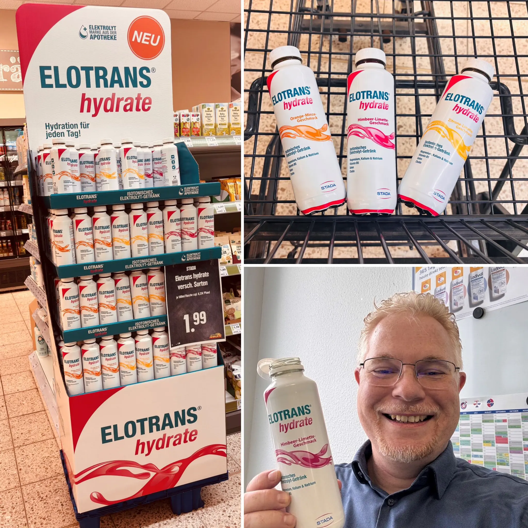 ELOTRANS Hydrate hits supermarket shelves across Germany