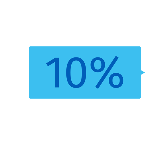 10% 10%