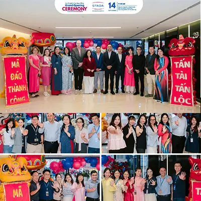 Celebrating the opening of STADA Pymepharco’s new Ho Chi Minh City office