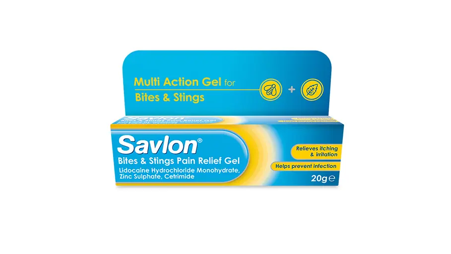 Savlon® Gel zur Schmerzlinderung bei Bissen und Stichen