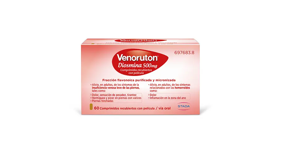 Venoruton® 500mg (Diosmin) tablets